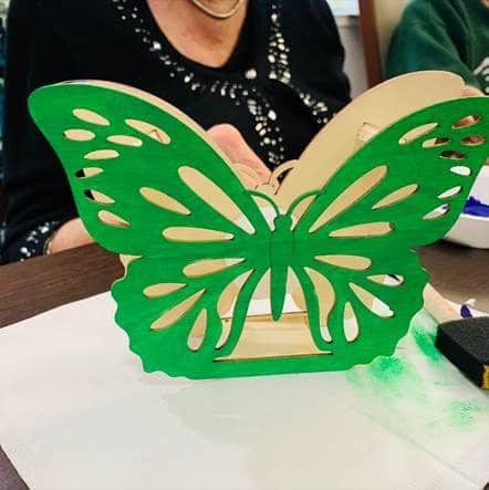 Painting and Crafting Butterflies